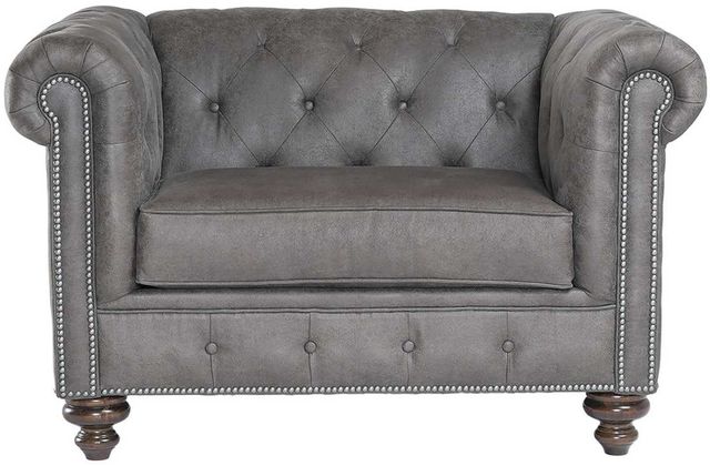 Marshfield Furniture Philip Gray Chair and a Half-3