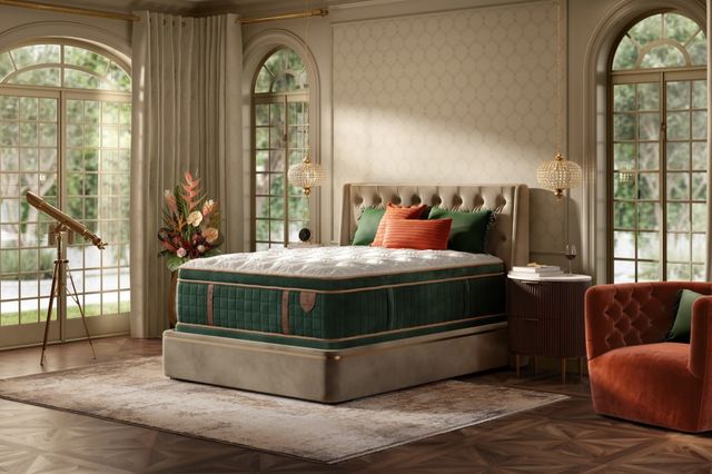 Simmons® Luxury Escape No. 10 Wrapped Coil 17.5" Plush Pillow Top Twin XL Mattress-1