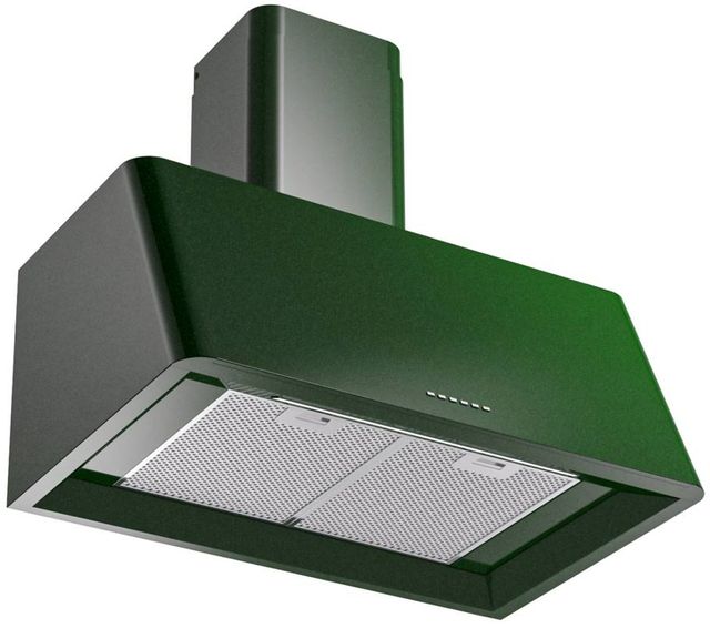 Ilve® Nostalgie II Series 30" Emerald Green Wall Mounted Range Hood-1