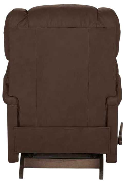 La-Z-Boy® Pinnacle Umber Leather Manual Rocking Recliner | Troy
