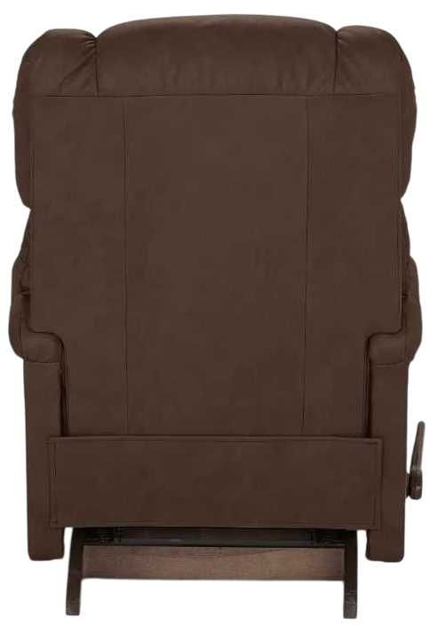 La-Z-Boy® Pinnacle Umber Leather Manual Rocking Recliner-3