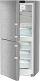 Liebherr 30" 12.8 Cu. Ft. SmartSteel Stainless Steel Bottom Freezer Refrigerator-4