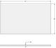 Amisco Customizable Lucarelli 60" Rectangular Dining Table with 1.13" Solid Birch Top-1