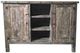 Vintage Furniture Media Stand with Clavos-0