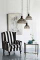 A & B Home Black Netted Chandelier-2