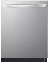 LG 24" PrintProof™ Stainless Steel Smart Top Control Built In Dishwasher with QuadWash® Pro, TrueSteam®, and Dynamic Heat Dry™
