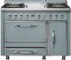 Viking® Tuscany 48" November Sky Pro Style Dual Fuel Range with Griddle-0