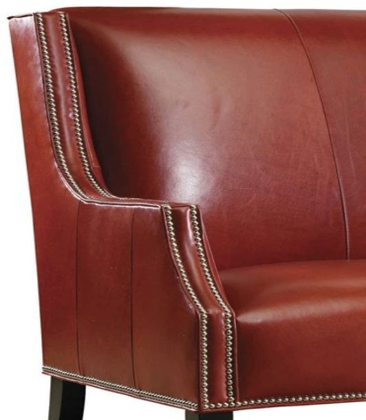 Lexington Home Customizable Turino Leather Settee-1