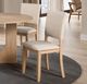 Furniture of America® Oberto 4-Piece Natural Upholstered Side Chair-1
