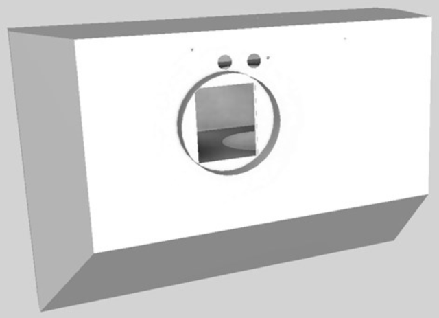 Vent-A-Hood® 30" White Wall Mounted Liner Insert-1