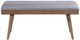 Intercon Oslo Gray/Weathered Chestnut Bench-2