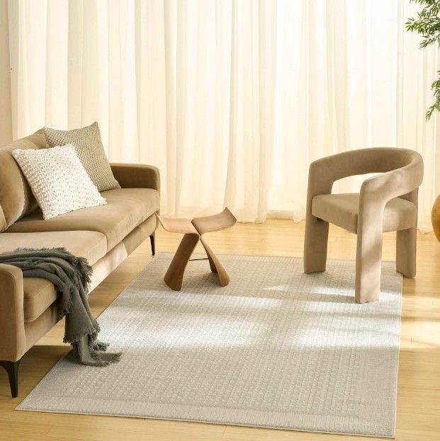 Nourison Home™ Nordic Ivory 5'x7' Area Rug-1