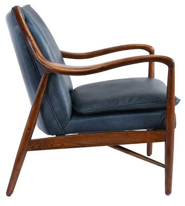 Classic Home Kiannah Ocean Blue Accent Chair-3