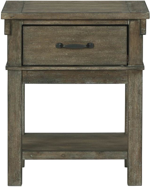 Signature Design by Ashley® Shamryn Grayish Brown Night Stand-1