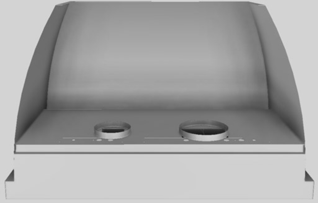 Vent-A-Hood® Designer Series 48" Stainless Steel Wall Mounted Range Hood-3