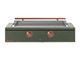 Caliber™ Rockwell Social 48" Olive Built-In Natural Gas Outdoor Griddle with Copper Hardware-0