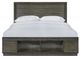 Elements International Elation Gray King Storage Bed with Drawers-1