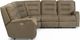 Flexsteel® Arlo Fossil Power Reclining Sectional with Power Headrests and Lumbar-3