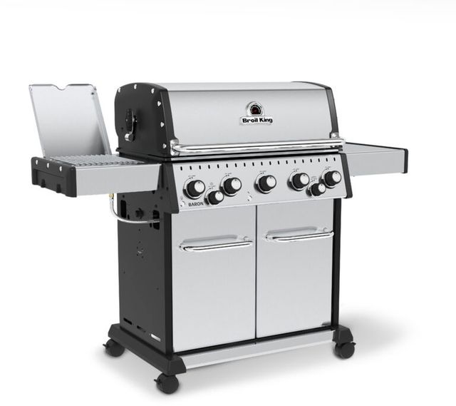 Broil King® Baron™ S 590PRO Infrared 3-Burner Stainless Steel Freestanding Liquid Propane Grill-1