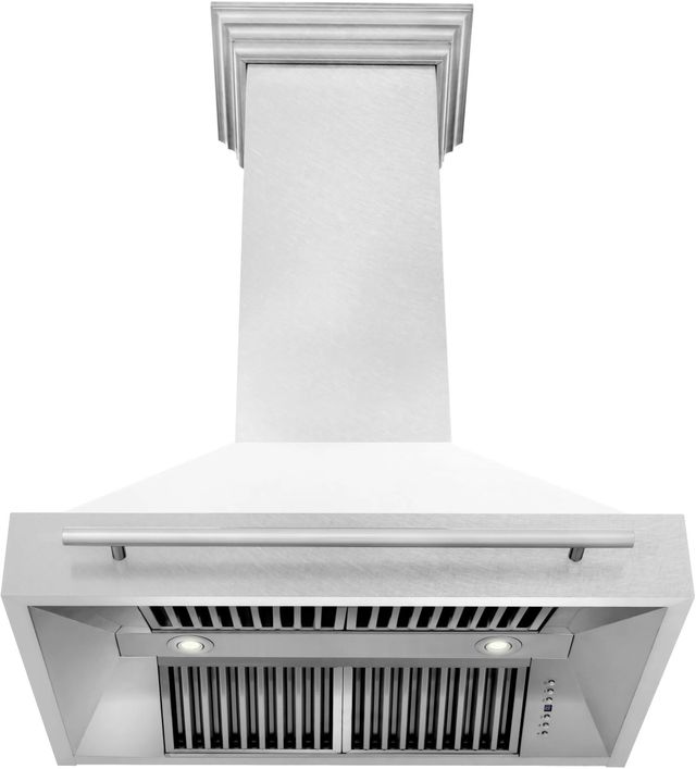 ZLINE 36" White Matte Wall Mounted Range Hood-3