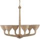 Currey & Company Gold/Sugar White Marbella Chandelier-3