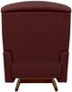 La-Z-Boy® Reed Wine Leather Manual Rocking Recliner-4