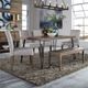 Liberty Furniture Horizons Rustic Caramel Bench-4