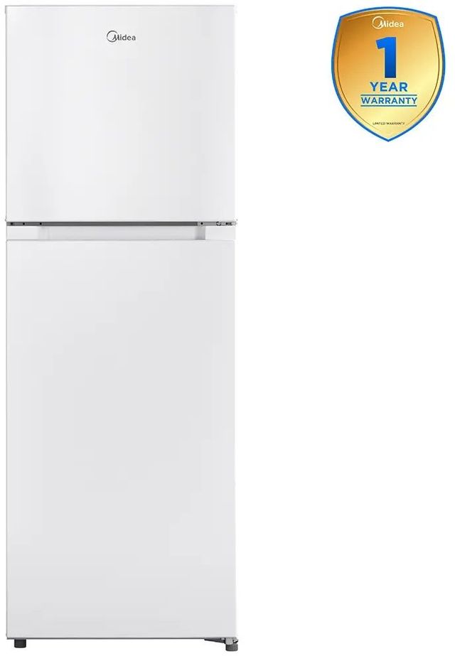 Midea® 22" 10.1 Cu. Ft. White Counter Depth Top Freezer Refrigerator-2