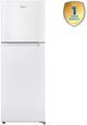 Midea® 22" 10.1 Cu. Ft. Stainless Steel Look Top Freezer Refrigerator-2