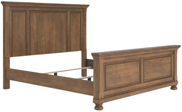 Signature Design by Ashley® Feddinger Medium Brown King Panel Bed-1