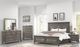 New Classic® Home Furnishings Lisbon 4-Piece Gray Queen Bedroom Set-1