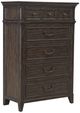 Liberty Furniture Paradise Valley 5-Piece Saddle Brown Queen Panel Bedroom Set-4