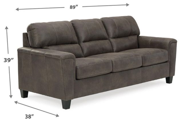 Signature Design by Ashley® Navi Smoke Sofa-4