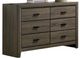 Furniture of America® Roanne Gray Youth Dresser-0