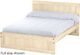 Crate Designs™ Furniture Unfinished Full Youth Panel Bed-0