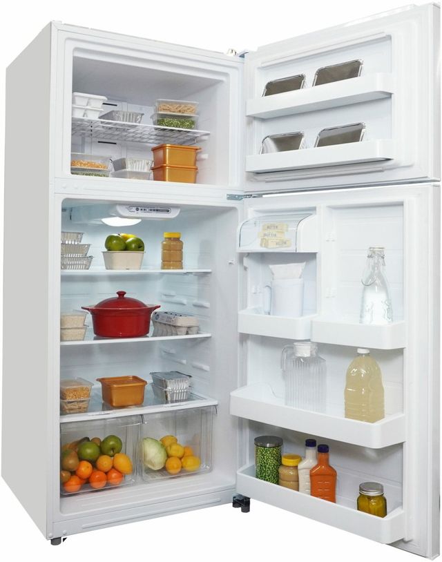Danby® 30 in.18.1 Cu. Ft. White Top Freezer Refrigerator-2