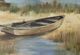 Stylecraft Lone Vessel Blue/Brown/Green Wall Art-1