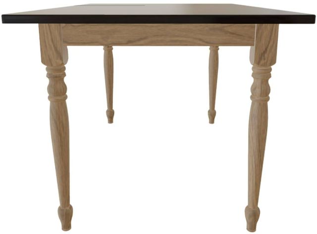 Mavin Customizable Square Extendable Dining Table with 18" Leaf-2