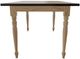 Mavin Customizable Square Extendable Dining Table with 18" Leaf-2