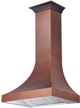 ZLINE 36" Hand-Hammered Copper Wall Mount Range Hood-4