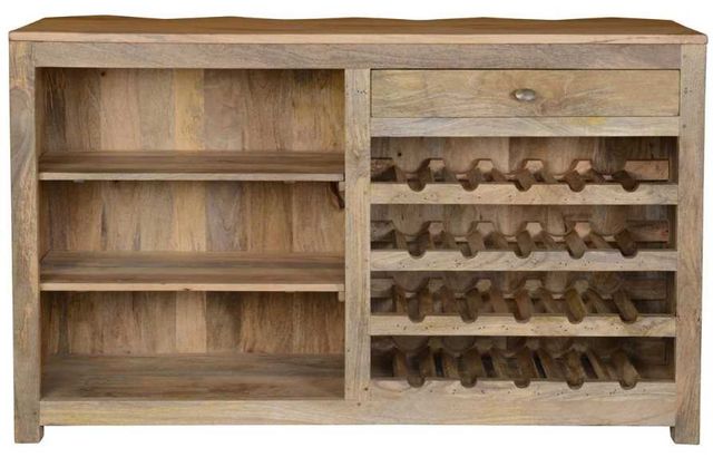 Classic Home Prism Natural Bar Cabinet-2