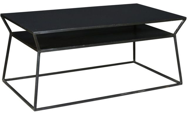 Moe's Home Collection Osaka Matte Black Coffee Table-1