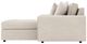 Bernhardt Nest Bernhardt Living 2-Piece Beige Leather Right-Arm Facing Sectional-4