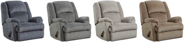 American Wholesale Furniture Denali Mocha Rocker Manual Recliner-1