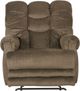 Catnapper® Malone Truffle Lay Flat Power Recliner with Extended Ottoman-1