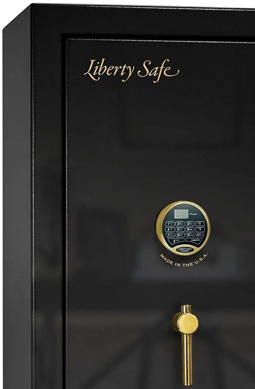 Liberty Safe Premium Home Black Gloss/Brass 17 Electronic Gun Safe-2