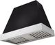AGA Euclid 36" Matte Black Wall Mounted Range Hood  with Polished Chrome Trim-0