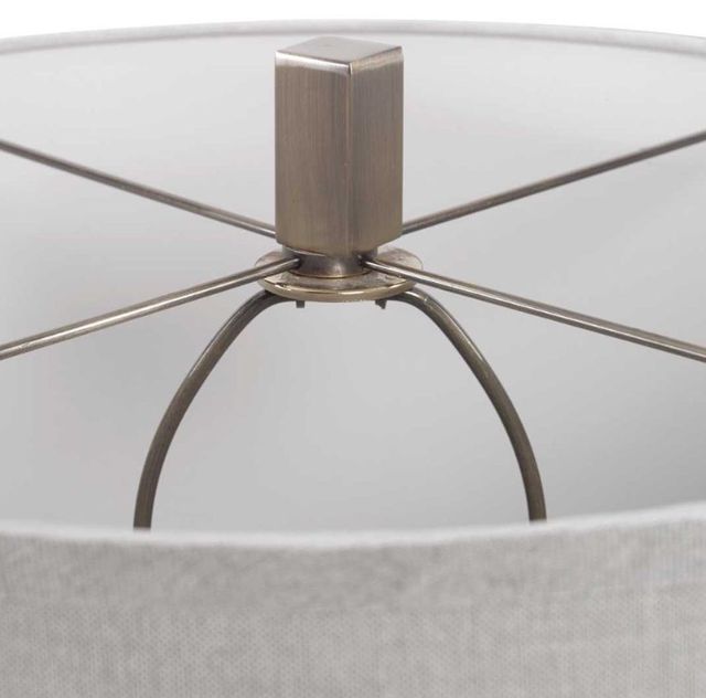 Uttermost® Vilminore Charcoal Gray Table Lamp-4