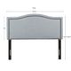 Olliix by Madison Park Nadine Dusty Blue King Upholstery Headboard-5