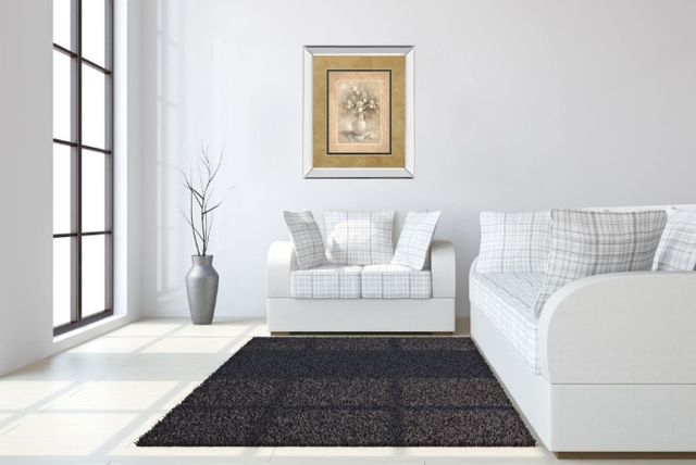 Classy Living Vivian Flasch White Bounty I Wall Art-1